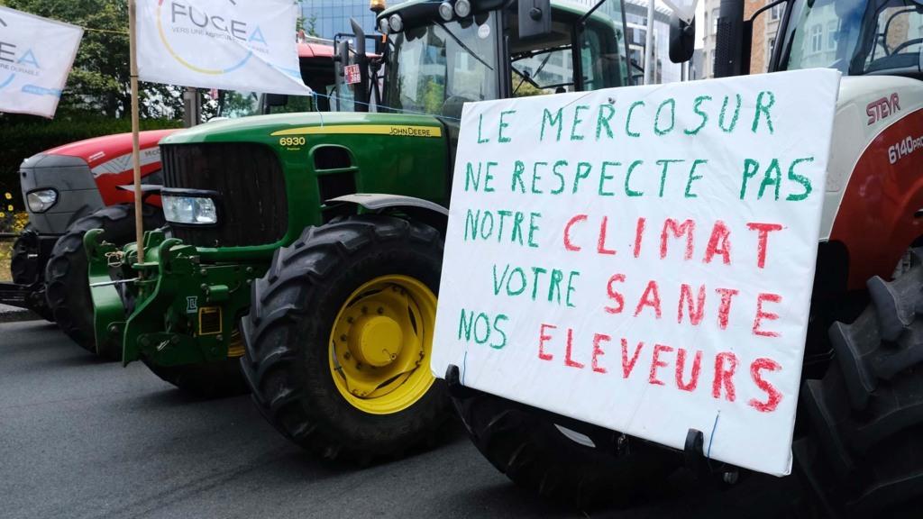 Protecionismo dos agricultores europeus prejudica o Brasil