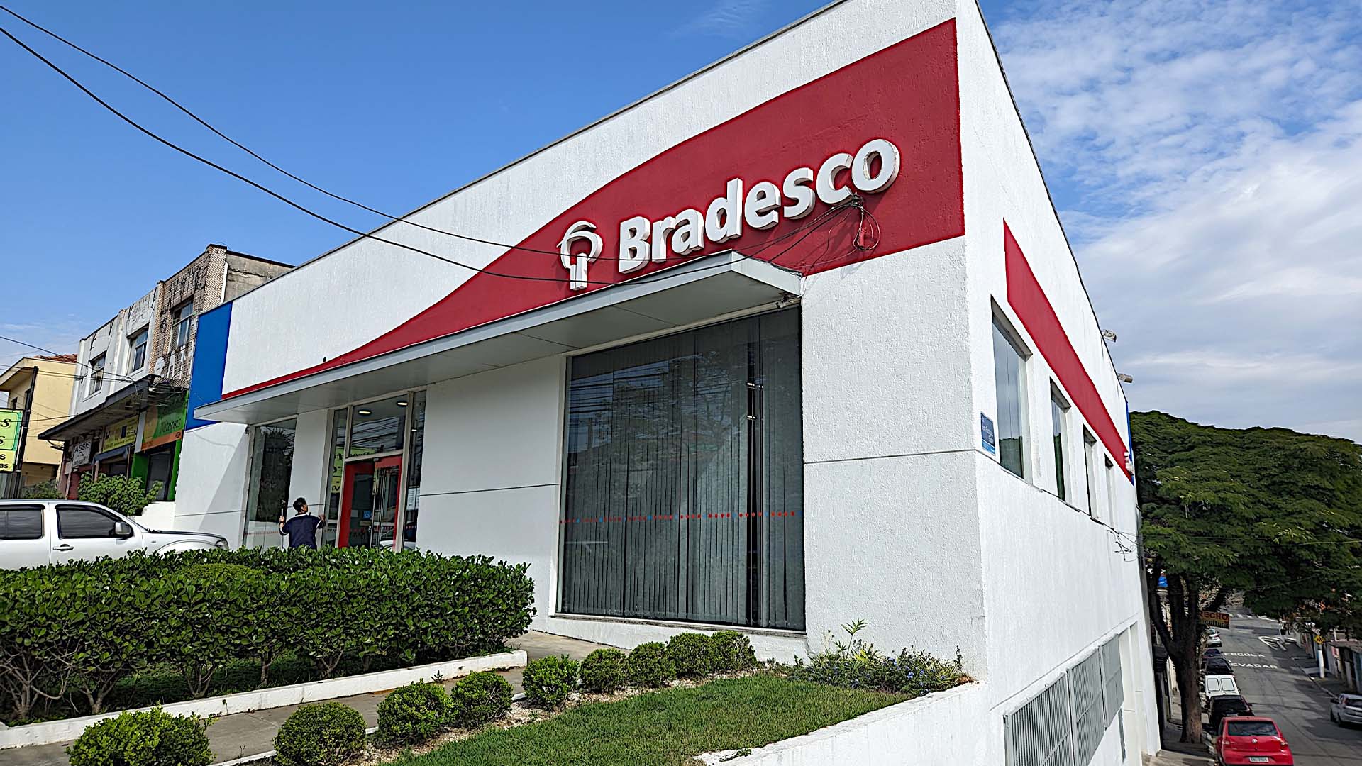 Agencia do Bradesco | Crédito: Schutterstock