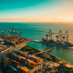 Tecon, porto em Salvador | Crédito: Divulgação/Wilson Sons